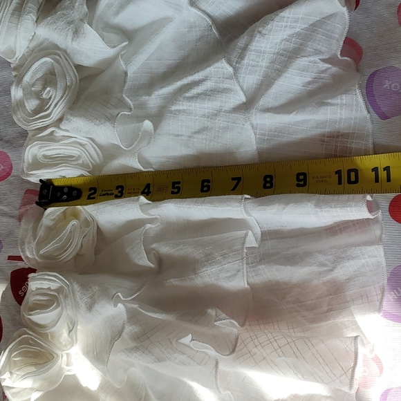 Ruffled strapless top - Picture 7 of 9